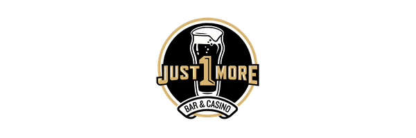 Just 1 More Bar and Casino logo