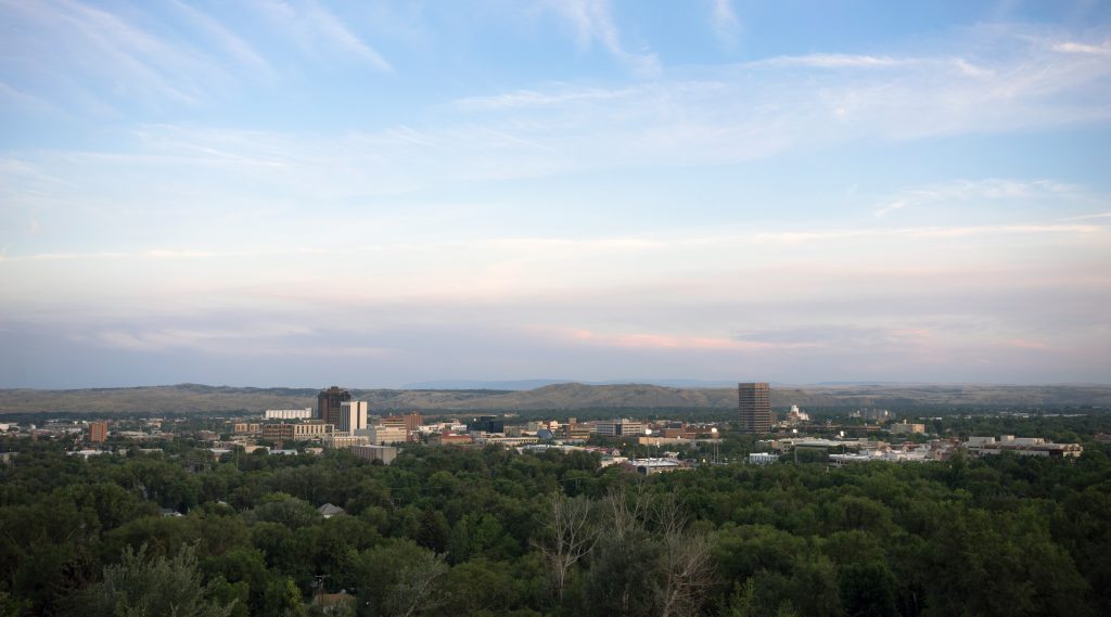 Downtown Billings, Montana skyline